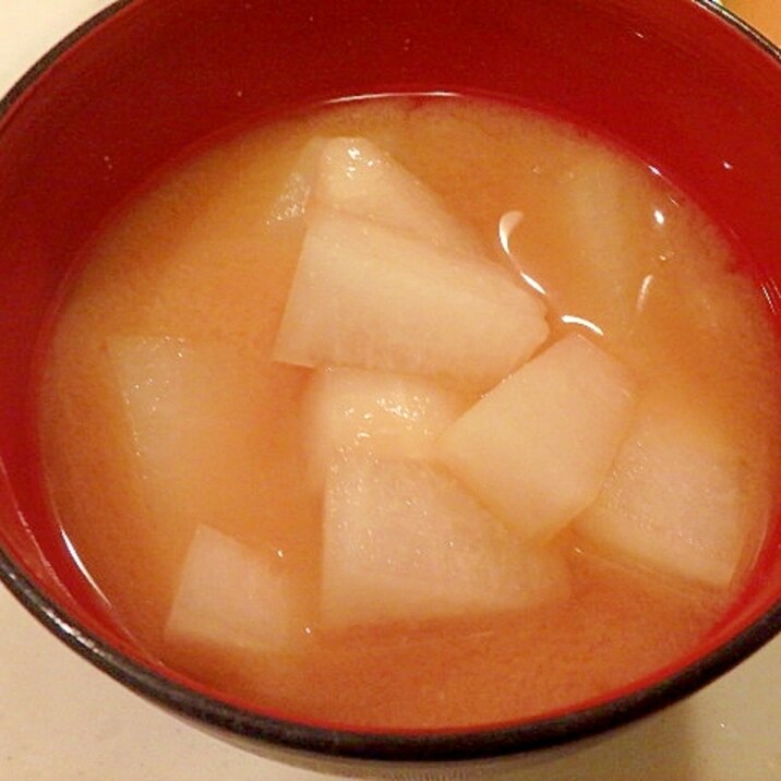 冬瓜のお味噌汁